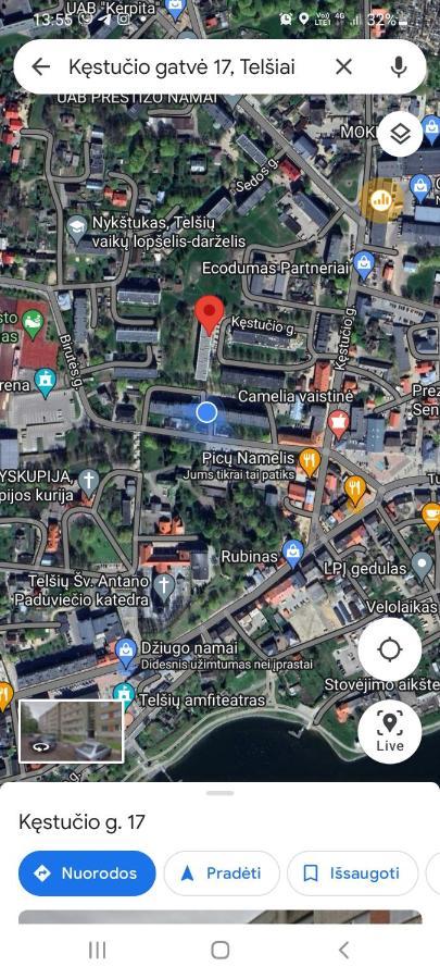 Mona Apartamentai Telšiai 외부 사진